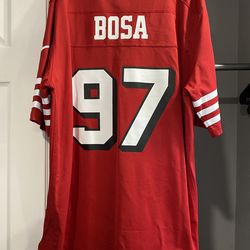 XL Nike Nick Bosa #97 49ers Throwback Jersey – Like New