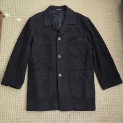 Wool Trench Coat 