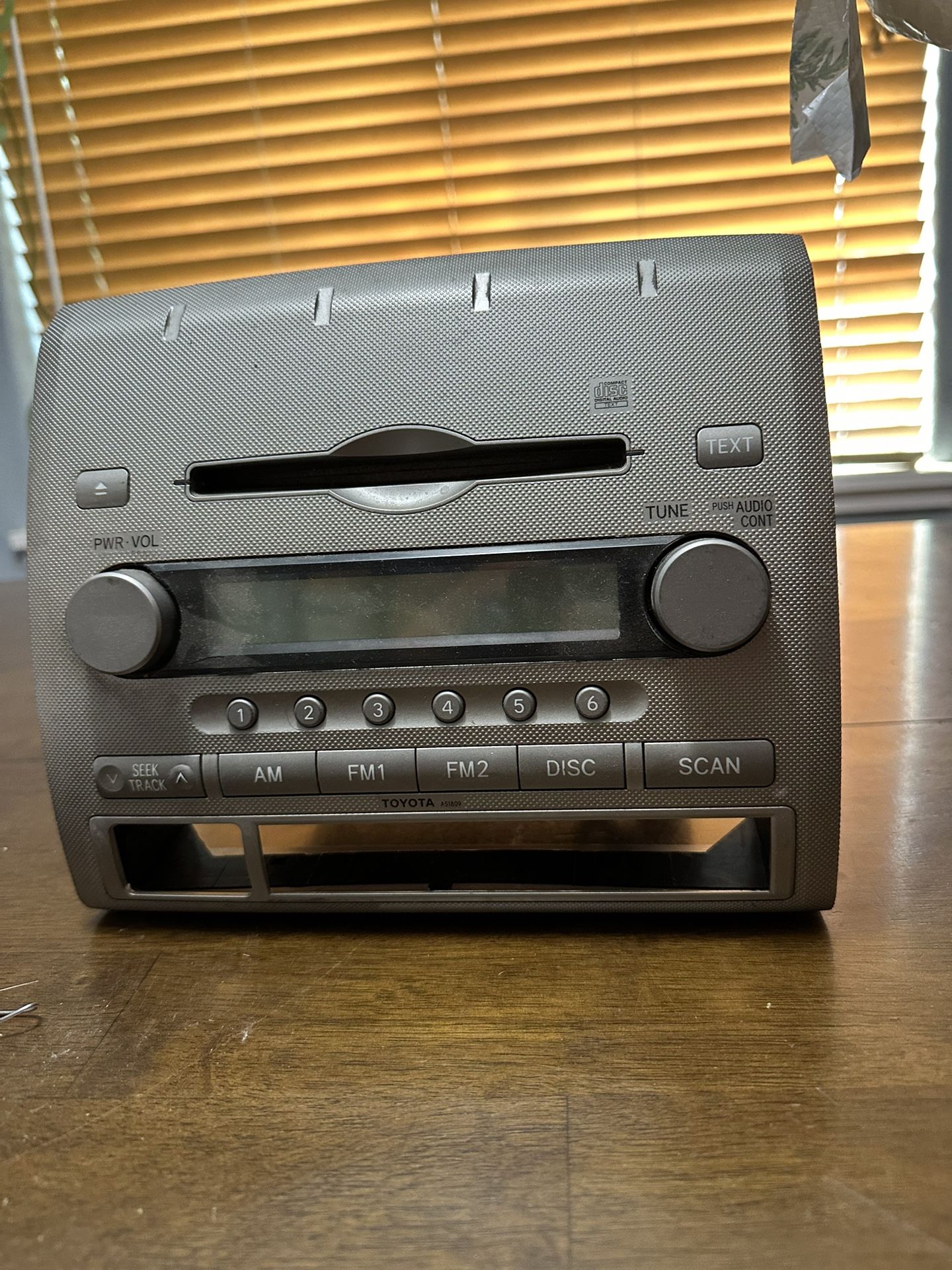 Toyota Tacoma Head unit