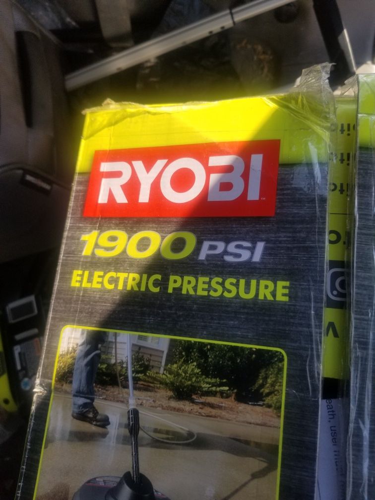 Ryobi 1900psi pressure washer