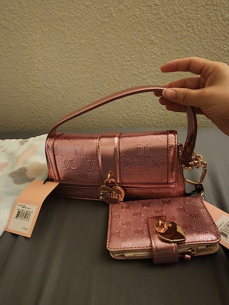 Juicy Couture metallic pink 