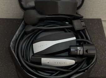 Like-New-Tesla Charger Gen 2 OEM Bundle complete set