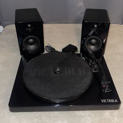 Victrola 3 Speed Turntable Record Player W/Bluetooth Technology 