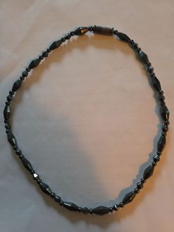 Vintage magnetic necklace.
