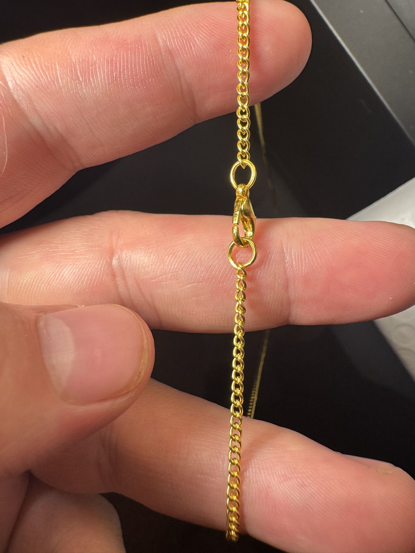 3mm 14k Gold Plated Chain