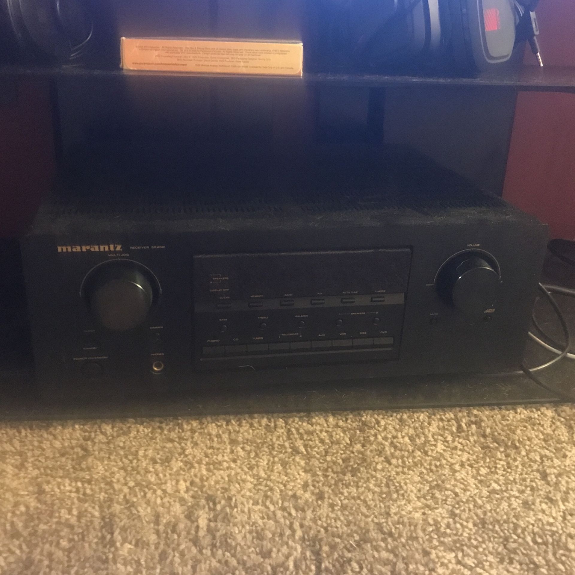 Marantz Sr4021 Am/fm Stereo 2-channel Home Receiver