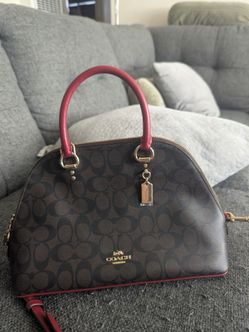 Coach Signature Dome Satchel Purse – Like New – $140