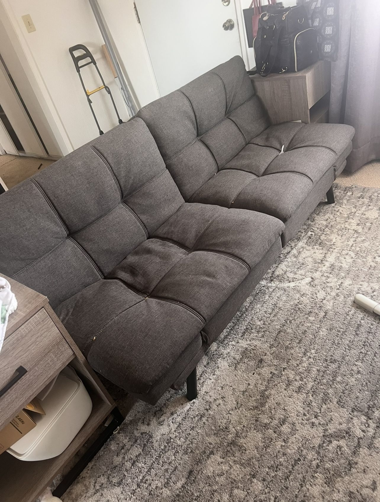 Gray Futon