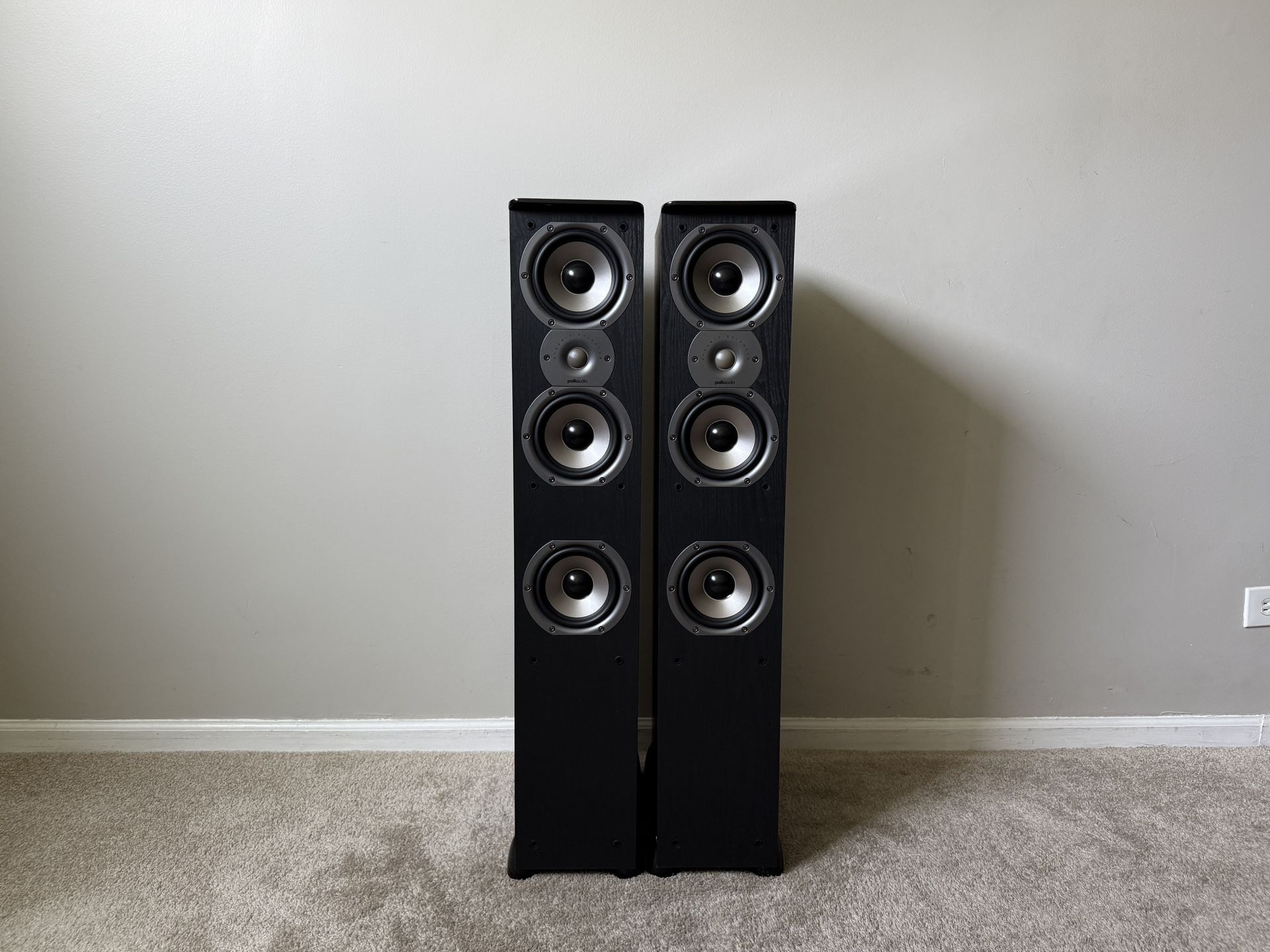 Polk Audio TSi400 Tower Home Floor Standing Speakers