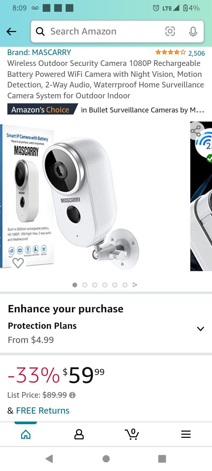 mascarry camera