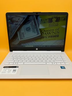 HP 14-DQ3XXX 14'' WHITE LAPTOP 4GB RAM 64GB SSD USED