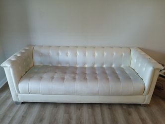 Moving Sale!!!! 3 piece White Couches