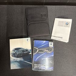 2020 BMW 5 SERIES SEDAN OWNERS MANUAL SET GUIDE 530i 540i 540d 20 +CASE