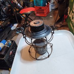 Antique Railroad Lantern 