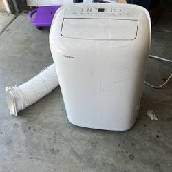 Toshiba portable AC unit works