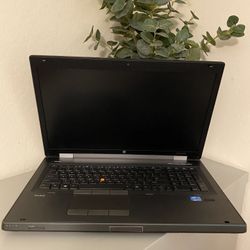 HP EliteBook 8770w with 1GB Graphics, 17.3 inch Screen, and Webcam