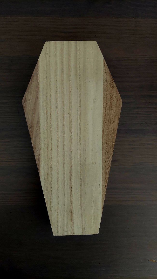 Coffin ⚰ Wood Crafts Halloween