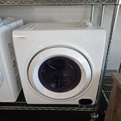 Euhomy Compact Clothes Dryer – 3 Cu Portable Front Load Dryer – Apartment RV Small Space Dryer