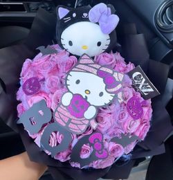 Hello Kitty Halloween Rose Bouquet