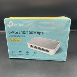 TP-Link 5-Port 10/100Mbps FAST ETHERNET DESKTOP SWITCH TL-SF1005D