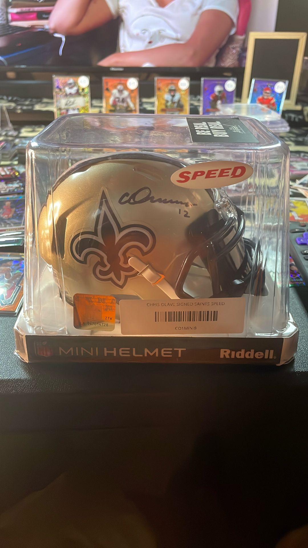 Mini Signed Helmet