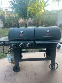Double Barbecue grill