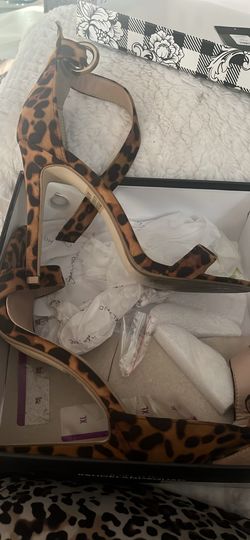 Leopard high heels