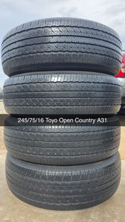 245/75/16 Toyo Open Country A31