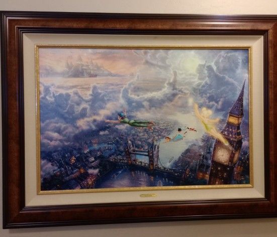 Thomas Kinkade – Disney Dreams Limited Edition Canvas$900 OBO!!