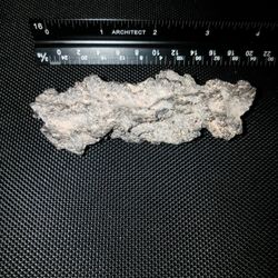 Fulgurite Lightning Bolt Cast In Sand