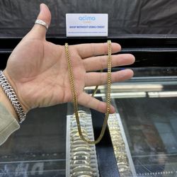 14k Franco Chain 📲 We Buy Gold & Silver 