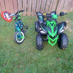 Yamaha Raptor Power Wheel, Fusion Freestyle Bike 