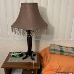 Medium-sized, antique table lamp