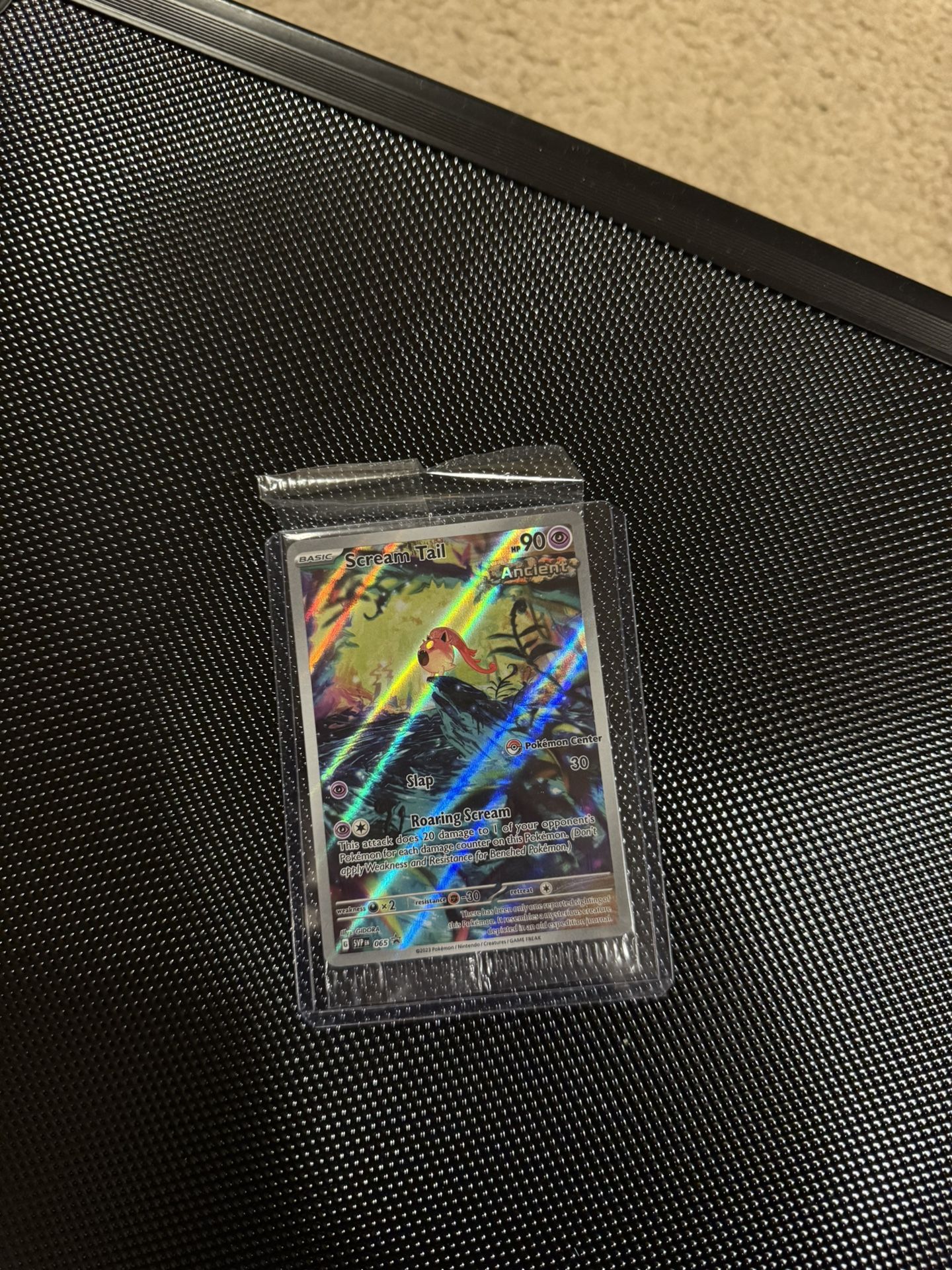 Pokemon Scream Tail #065 Pokemon Center Stamp