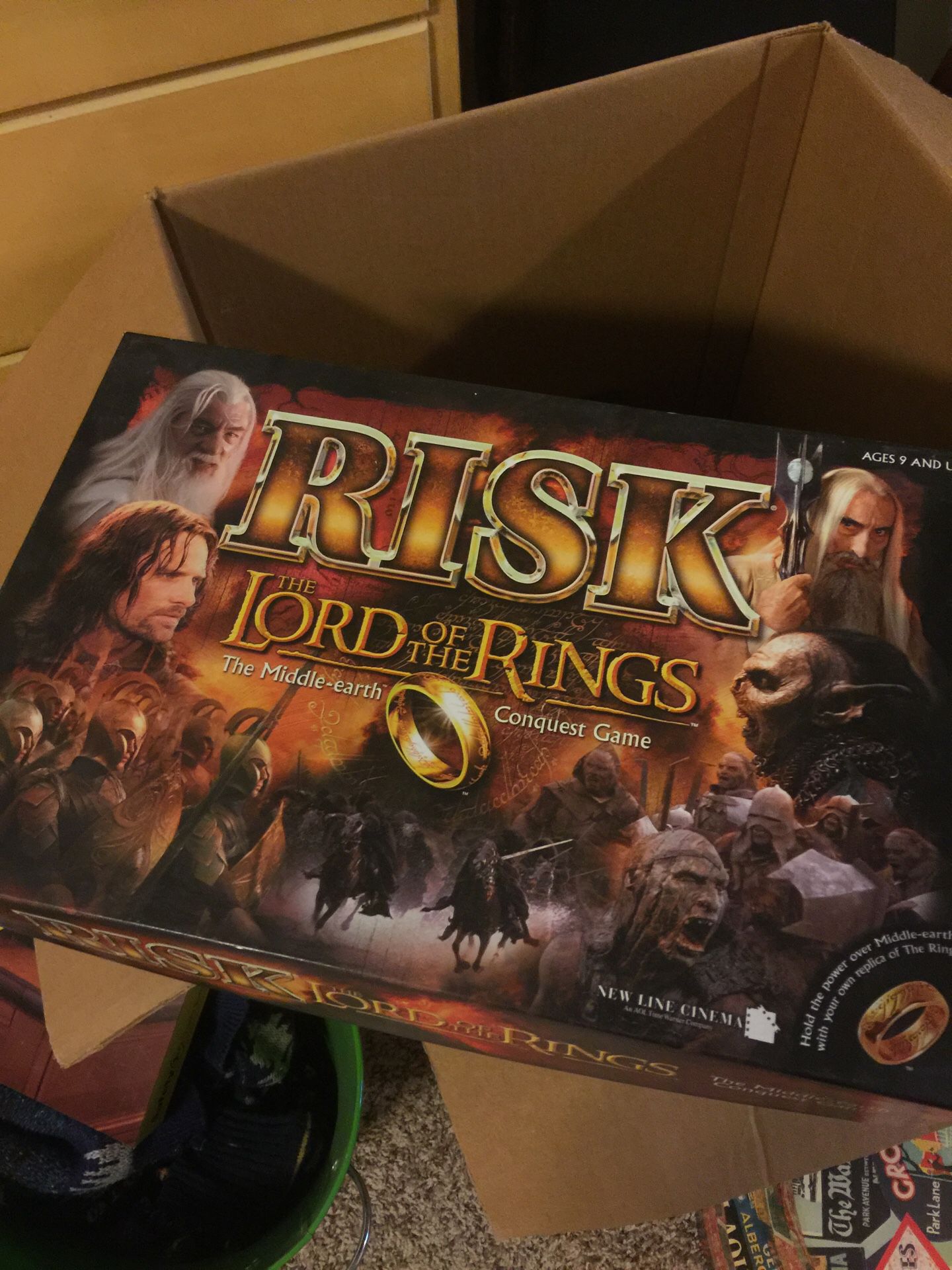 Board Game: Lord of the Rings Risk