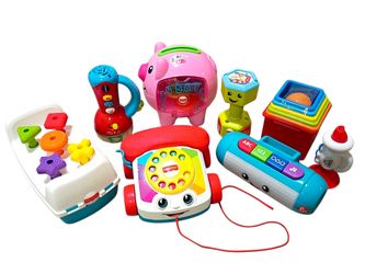 Toys Preschool Toddler Baby Children Fisher Price Vtech Toy Lot Very Clean Interactive Educational