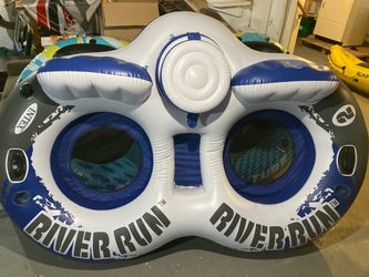 (#6) Please Read - Intex River Run 2 Inflatable Double Float Tube Raft