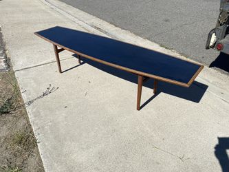 Mid Century Long Coffee Table Vintage 