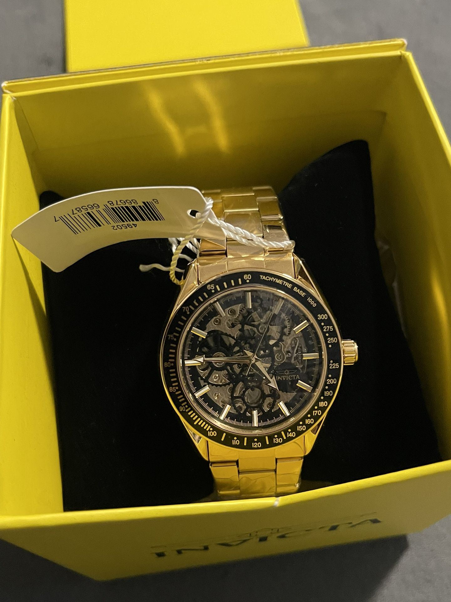 Invicta Watch With Skeleton Back