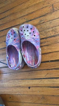 Jordan Matter Signed Crocs