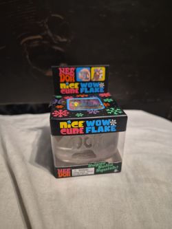 Authentic NeeDoh Nee Doh Nice Cube Wow Flake