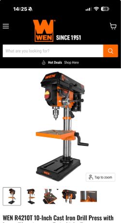 WEN R4210T 10-Inch Cast Iron Drill Press