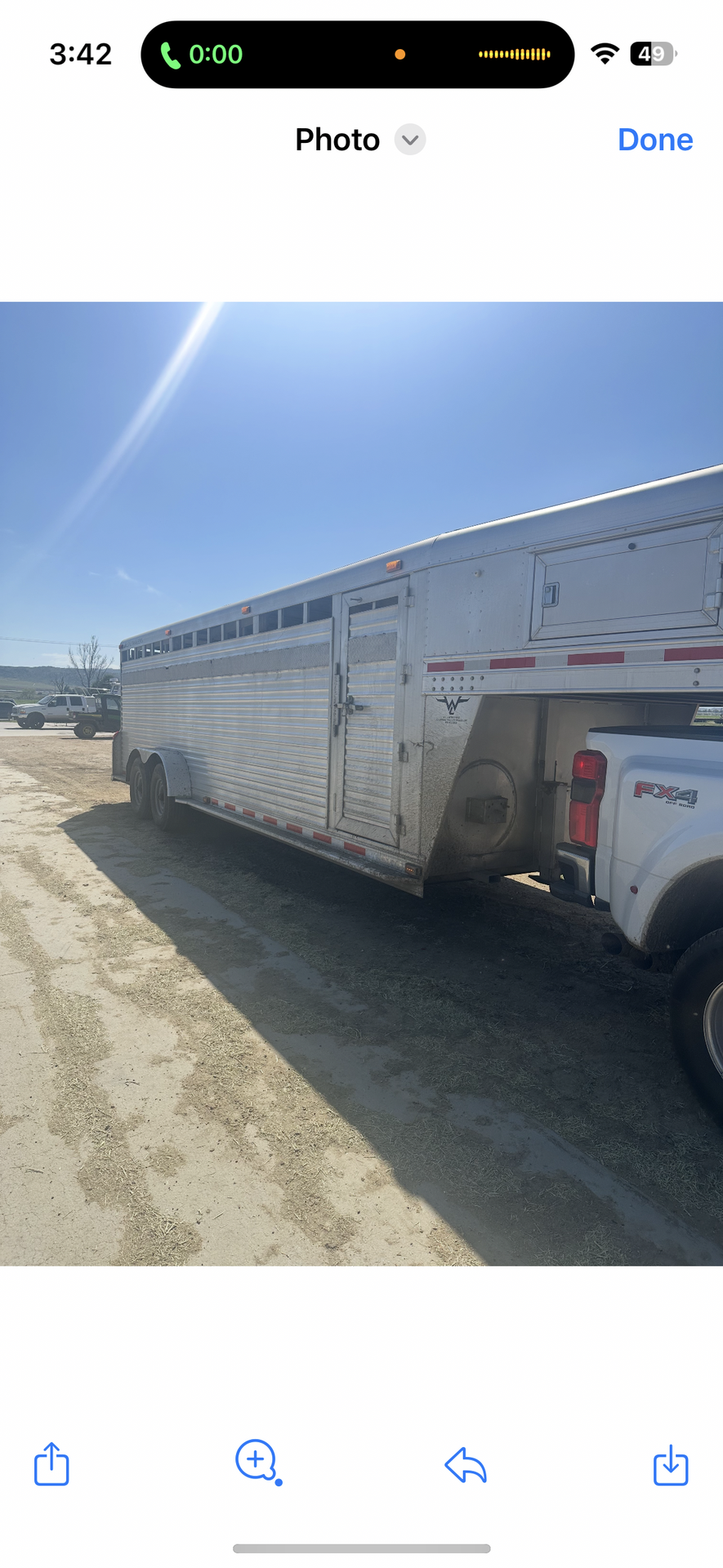 Livestock trailer