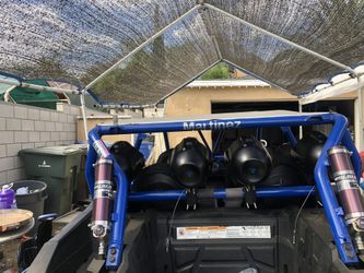 Rzr sound system installation