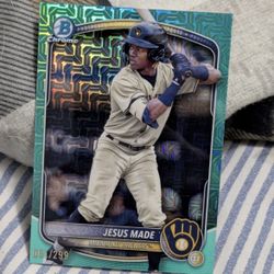 Bowman Chrome Jesus Made Card