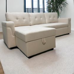 🔥COUCH SECTIONAL BED  |  90-day Same As Cash  🚛 DELIVERY AVAILABLE 
