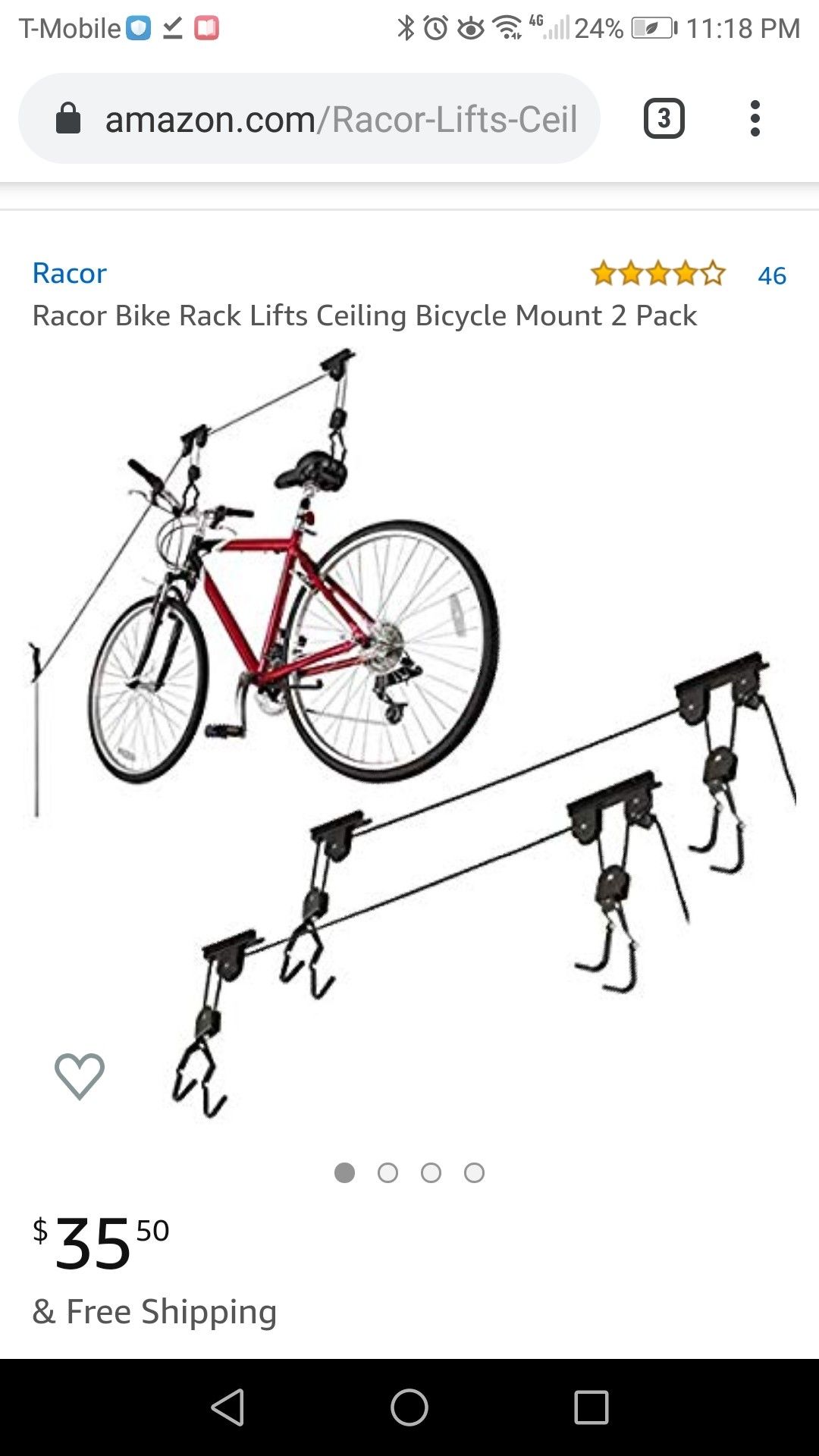 Racor Bike rack