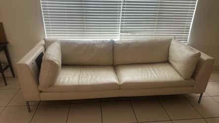 Leather sofa