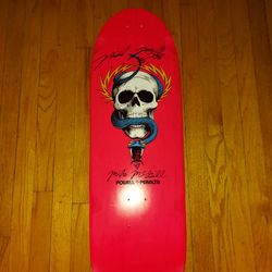 Mike McGill Hot Pink Deck Signed
