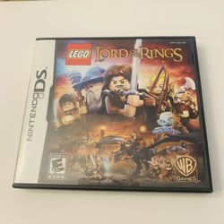 Lego Lord of the Rings Nintendo DS Game Complete with Manual